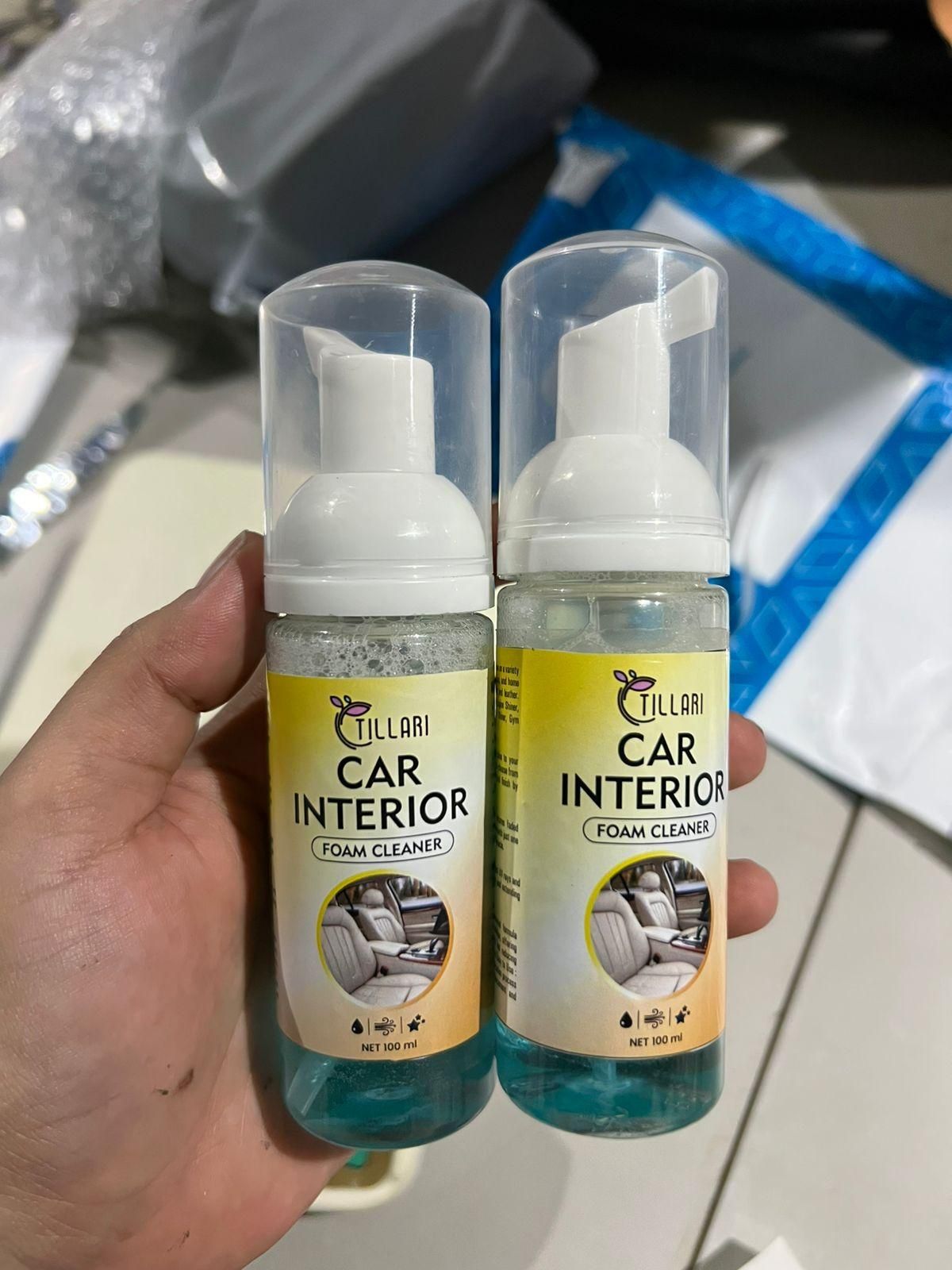 Car Interior Foam Cleaner (Pack of 2)